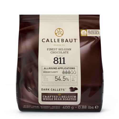 Callebaut Dark Chocolate Callets - 400g